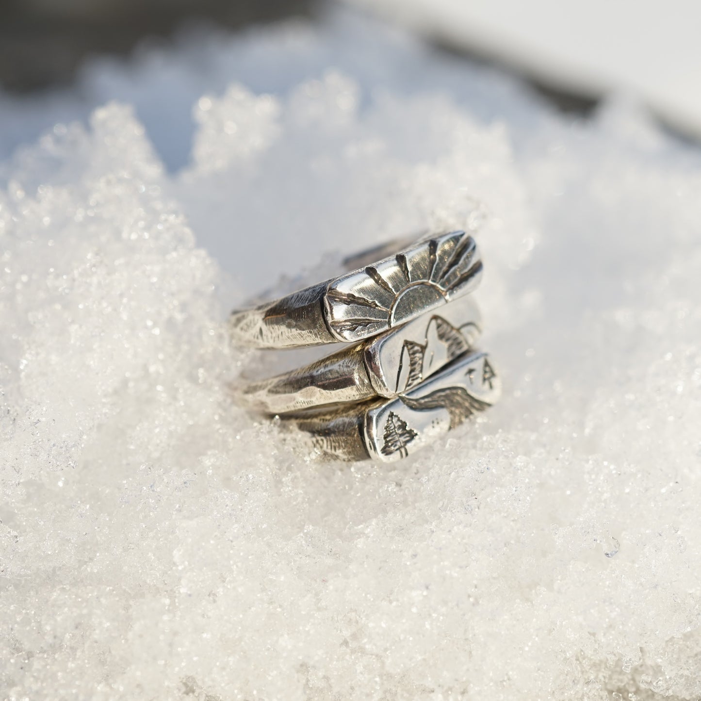 Sunset Stacking Ring