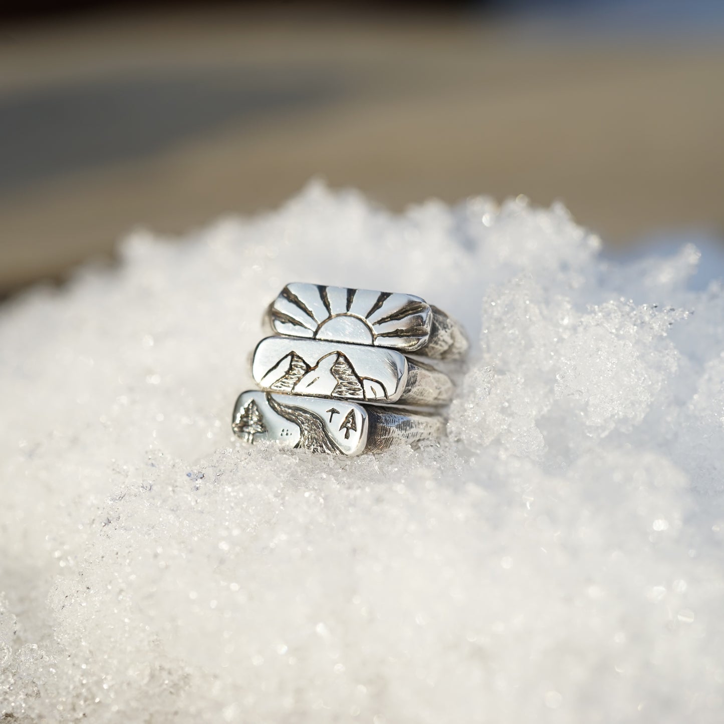 Sunset Stacking Ring