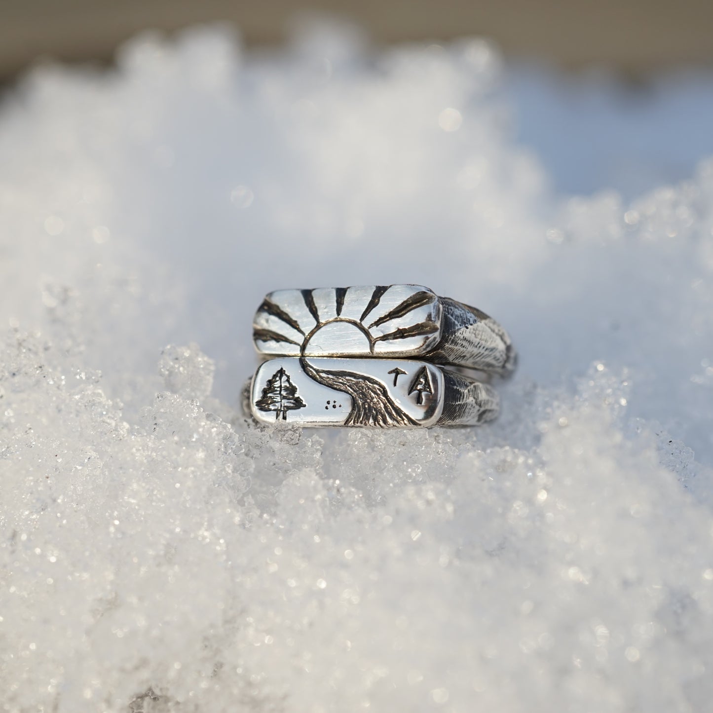 Sunset Stacking Ring