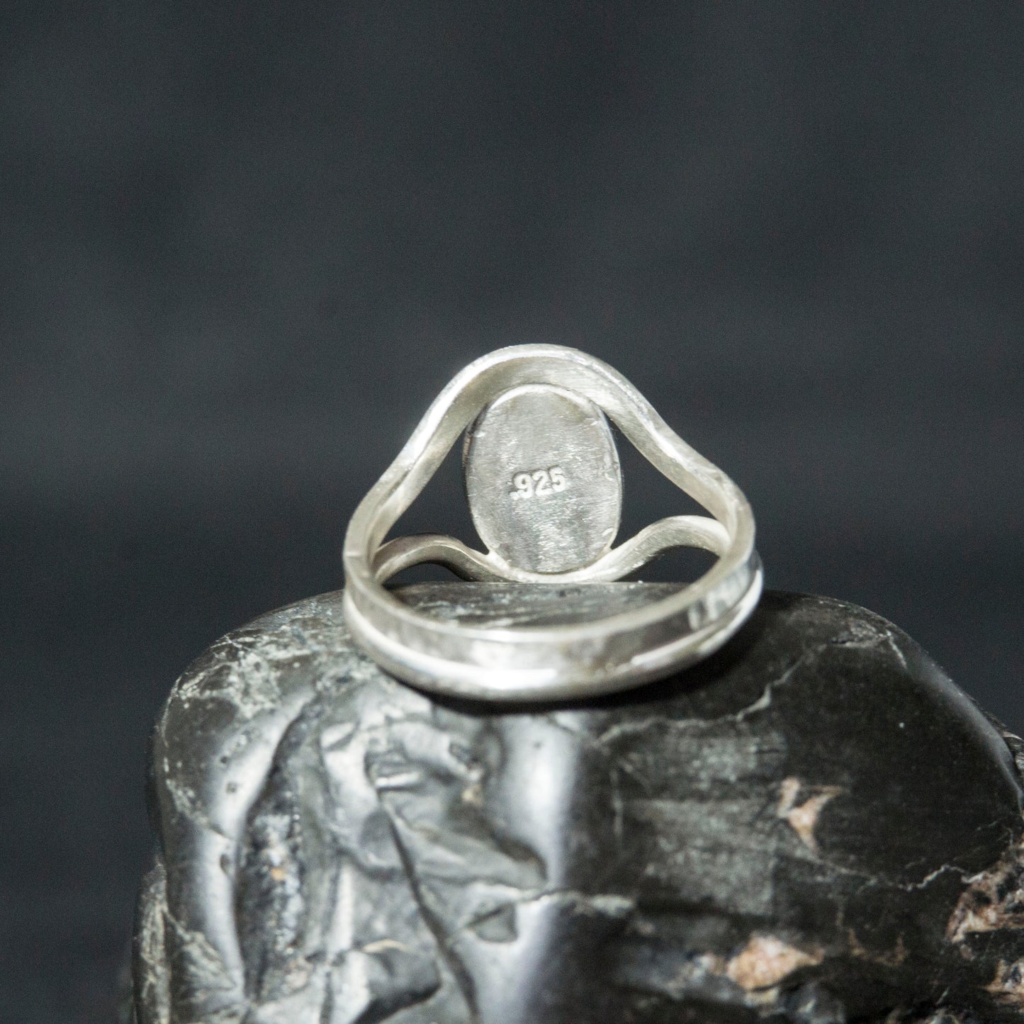 Larimar Two Tone Ring